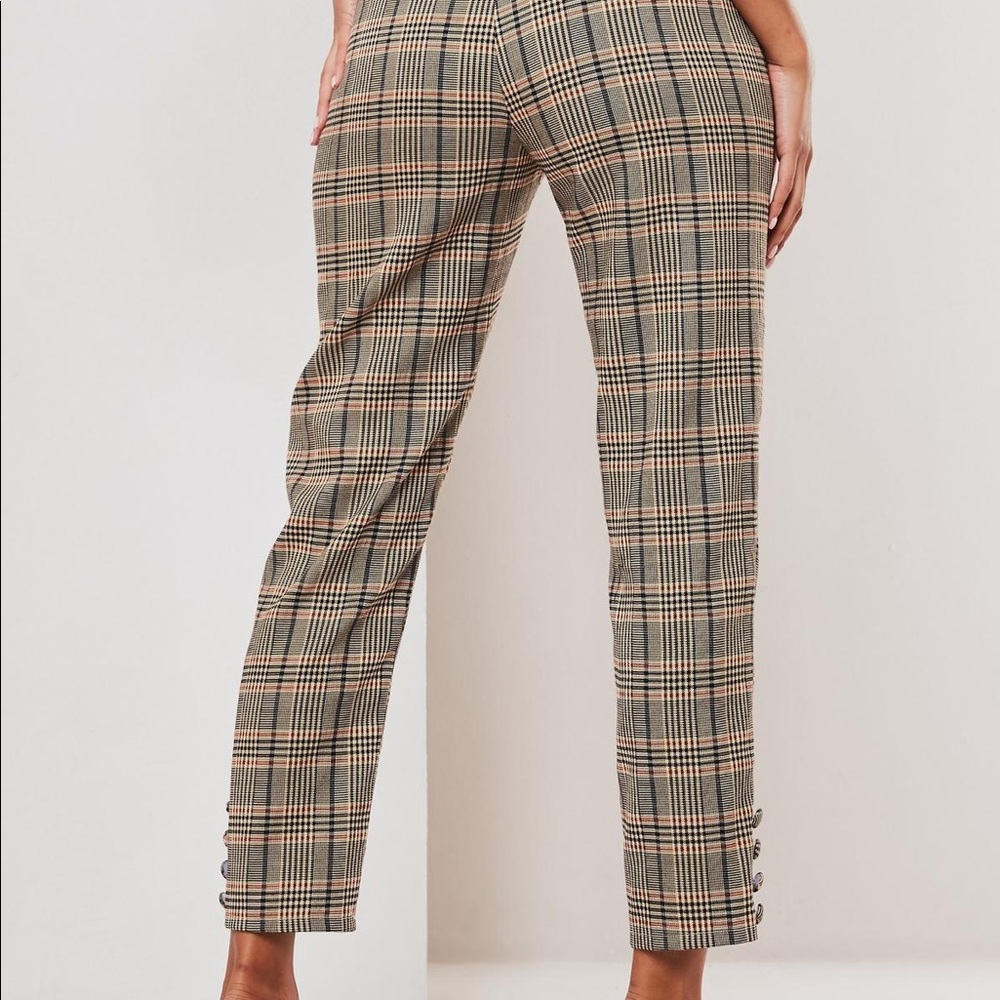 Plaid Missguided Pants